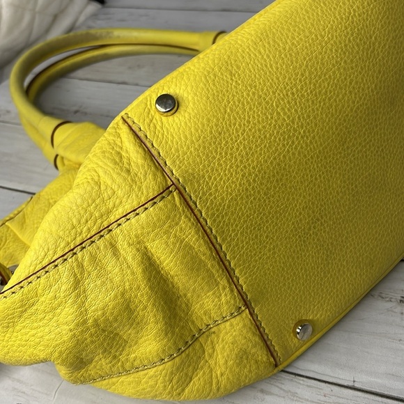 Kate Spade Yellow Satchel Shoulder Bag - Picture 10 of 14
